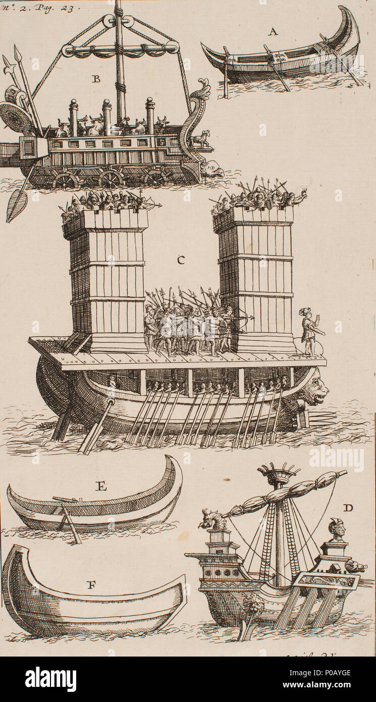 74 Nicolaas Witsen Navis Hieronis, Sjöhistoriska museet SB 413 Foto Stock