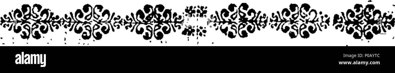 . Inglese: Fleuron dal libro: un nuovo metodo per la lingua italiana: o, ad un breve tratto di strada per imparare. Diviso in due parti. Nella prima sono tutte le regole, diviso in ventisei lezioni; con alcuni tavoli, mediante il quale le lezioni possono essere chiaramente comprensibili a prima vista. La seconda parte contiene una raccolta di diverse frasi e frasi italiane, mediante il quale una persona può esprimersi su qualsiasi discorso di alcun tipo in detta lingua. Più umilmente dedicato a destra onorevole signora Dorothea Savelli, contessa di Burlington, &c. Da Angelo Maria Cori, Romano; Master del Latino, Spagnolo Foto Stock