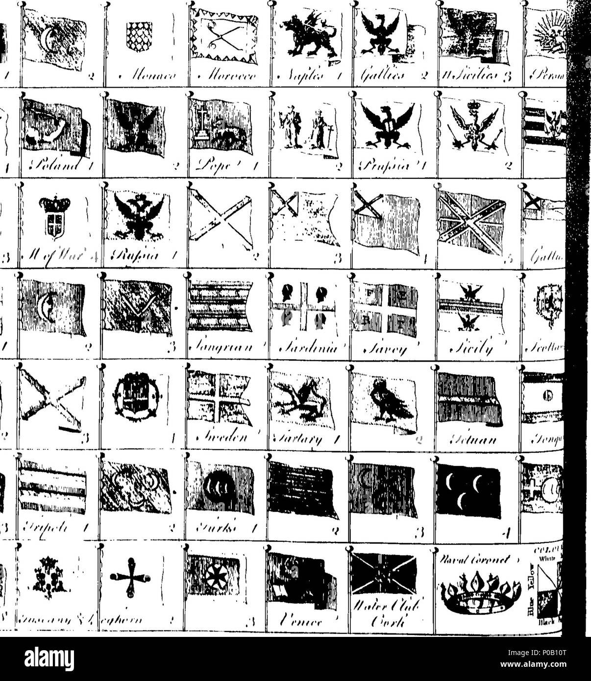 . Inglese: Fleuron dal libro: una nuova storia navale: o, compleat vista della marina britannica. In cui la Royal Navy e la merchant service sono rintracciati attraverso tutti i periodi e i diversi rami: con la vita degli Ammiragli e navigatori che hanno onore'd questa nazione e distinguere'd stessi per la loro condotta, coraggio, vittorie e scoperte. comprese le più notevoli spedizioni navali e Sea-Fights: il nostro diritto per il dominio del mare e la dignità della bandiera britannica: le leggi e i regolamenti per il governo e Oeconomy di Sua Maestà il Navy; e la Busi Foto Stock