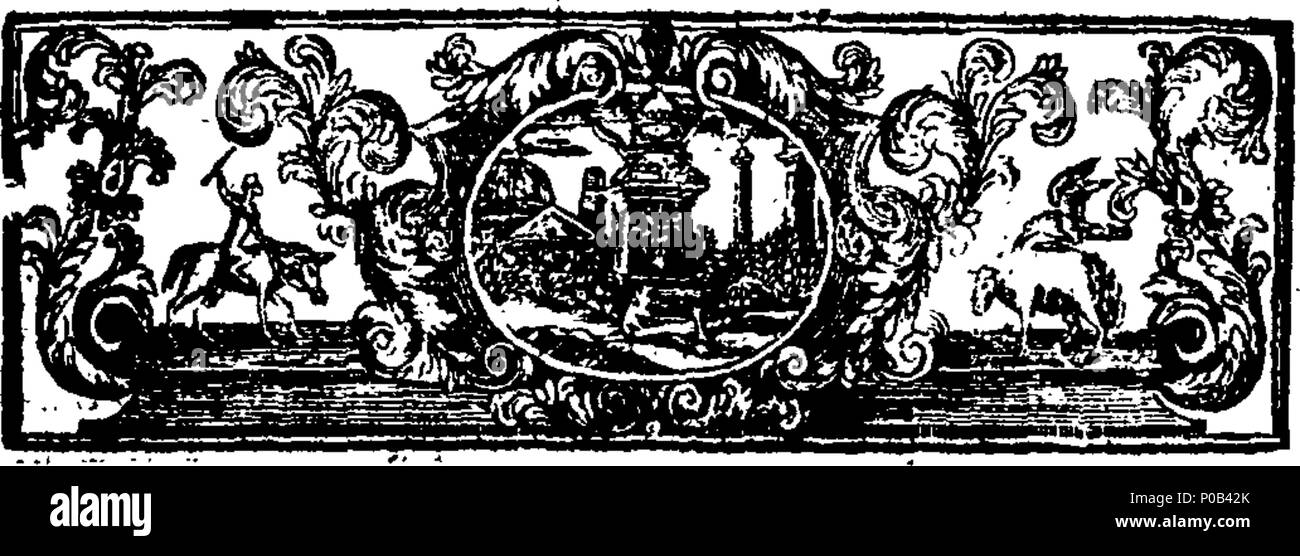. Inglese: Fleuron dal libro: un atto per la maturazione di consolidata estates di Dorothy tardi la contessa Dowager di Burlington, giacenti nelle contee di Middlesex, York e Lincoln, fiduciari, per essere venduti, ... 300 Un atto per la maturazione di consolidata estates di Dorothy tardi la contessa Dowager di Burlington Fleuron T065733-2 Foto Stock