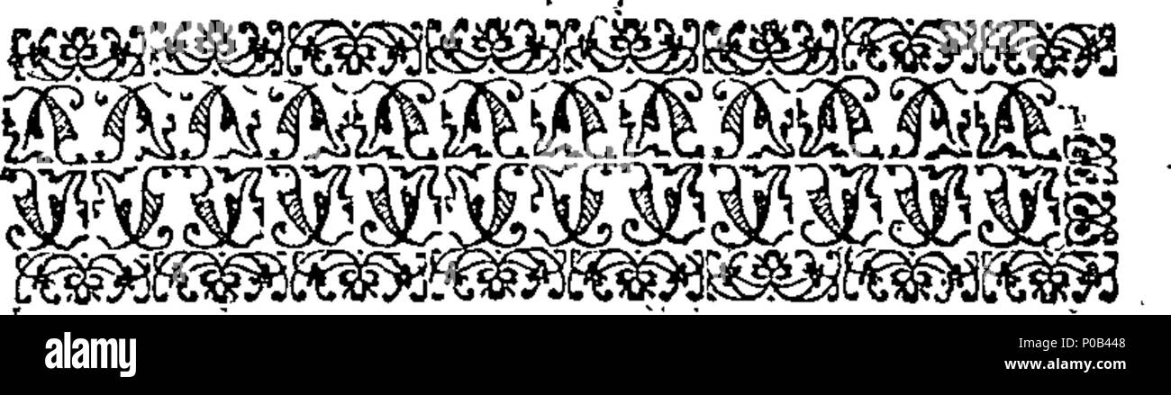 . Inglese: Fleuron dal libro: un perswasive all unione; essendo un saggio verso la riconciliazione fra tutte le parti e al fine di una comprensione, che possono essere per l'onore della chiesa e la gloria di Dio. Da John Shuttleworth, M. A. Rettore di Oborn nella contea di Dorset, e di Fifield nella contea di Wilts. 166 Un perswasive all unione; essendo un saggio verso la riconciliazione fra tutte le parti e al fine di una comprensione Fleuron T043895-4 Foto Stock
