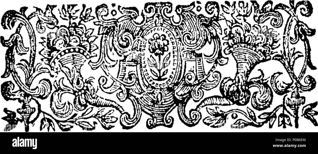 . Inglese: Fleuron dal libro: una risposta all'autore di due lettere per il clero dell'Irlanda. 305 una risposta all'autore di due lettere per il clero dell'Irlanda. Fleuron T088074-2 Foto Stock