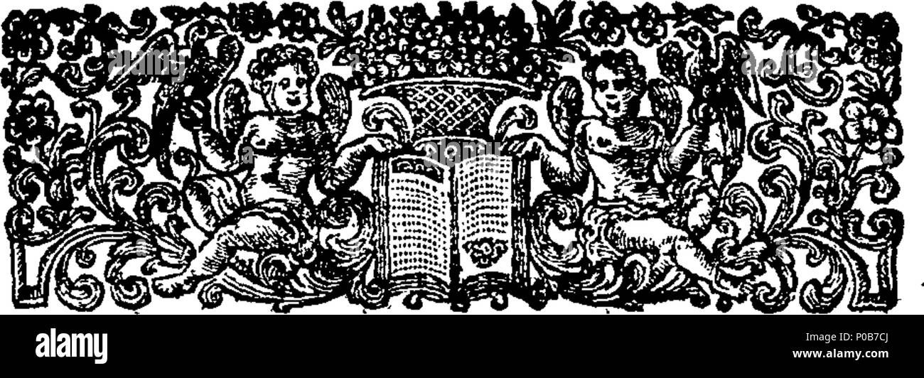 . Inglese: Fleuron dal libro: Le scuse per la condotta della signora Teresa Constantia Phillips, più particolarmente quella parte che riguarda il suo matrimonio con un eminente commerciante olandese: il tutto autenticato da fedeli di copie delle sue lettere e di insediamento che ha fatto su di lei per indurre il suo soffrire (senza alcuna reale opposizione da parte sua) una frase per essere pronunciata contro il loro matrimonio; insieme ad altri documenti originali, campo in causa come sono necessarie per illustrare che la storia straordinaria. 306 le scuse per la condotta della signora Teresa Constantia Phillips Fleur Foto Stock
