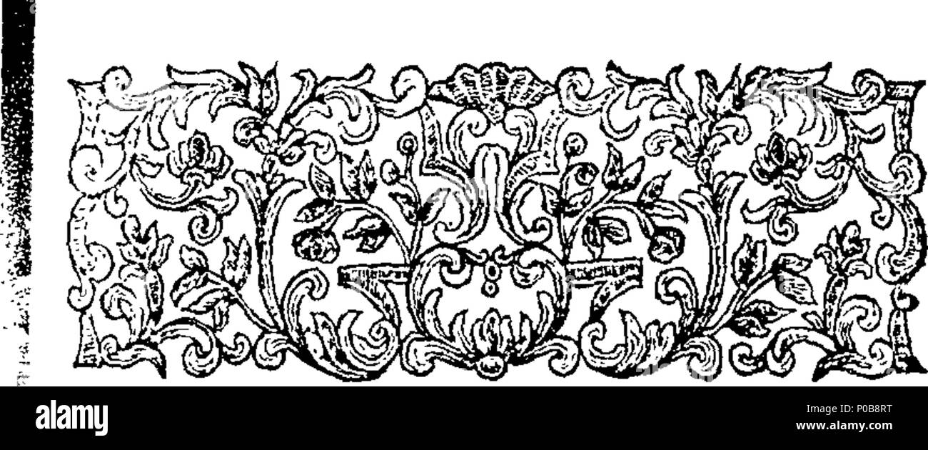 . Inglese: Fleuron dal libro: un appello al pubblico, in nome della chiesa di Inghilterra in America. Da Thomas Bradbury Chandler, D.D. Rettore della chiesa di San Giovanni Evangelista, in Elizabeth-Town, New-Jersey, e missionario della Società per la propagazione del Vangelo, &c. [Due linee da Giustino Martire]. 308 un appello al pubblico, in nome della chiesa di Inghilterra in America Fleuron W038288-3 Foto Stock
