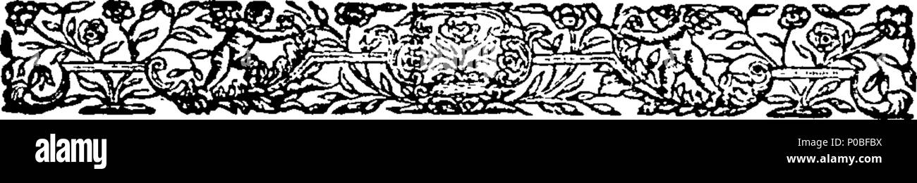 . Inglese: Fleuron dal libro: un semplice cordiale arrivederci da un paese normale vice parroco ai suoi parrocchiani. In un sermone predicare'd Luglio 6, 1740. 169 una pianura cordiale arrivederci da un paese normale vice parroco ai suoi parrocchiani Fleuron T002347-12 Foto Stock