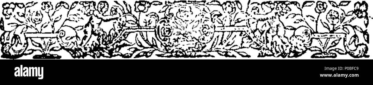 . Inglese: Fleuron dal libro: un semplice cordiale arrivederci ai parrocchiani di Oddington, nella contea di Gloucester. Un sermone predicare'd luglio 6. 1740. Da Giovanni Doughty, M.A. 169 una pianura cordiale arrivederci ai parrocchiani di Oddington, nella contea di Gloucester Fleuron T104293-8 Foto Stock