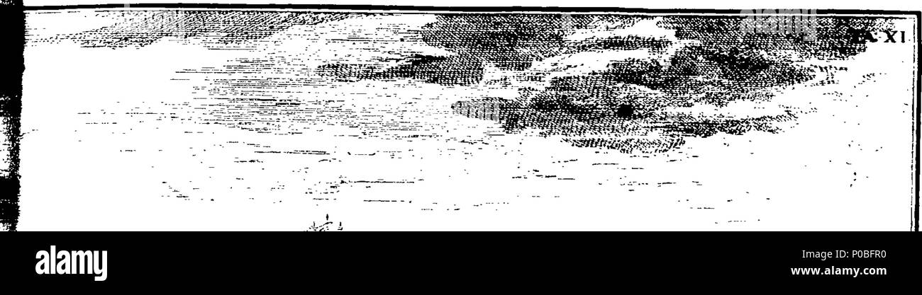 . Inglese: Fleuron dal libro: un piano di civile e architettura storica, nella rappresentazione dei più noti edifici di nazioni straniere, sia antichi che moderni: presi dalla maggior parte Approv'd storici, medaglie originale, notevoli resti, e curiosi Authentick disegni; e visualizzare'd in ottantasei folio doppia-piastre, finemente engraven, in corrispondenza di una molto grande oneri, dal più eminente mani; diviso in cinque libri. Contenenti. Prenota I. Twenty-Two piastre degli antichi Ebrei, egiziane, siriane, persiano e Grecian Edifici, monumenti, piramidi, &c. in cui i modi di struttura utilizzata da tho Foto Stock