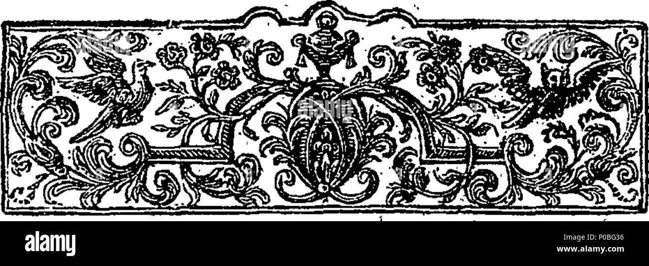 . Inglese: Fleuron dal libro: un registro in ordine alfabetico dei subacquei di persone, che con le loro ultime volontà, sovvenzioni, Feoffments e altri atti, hanno dato Tenements, Affitti, rendite e fondi, verso il soccorso dei poveri della contea del Devon e della città e della contea di esone; e analogamente a molte altre città e paesi in Inghilterra. Da Richard Izacke, Esq; finora del Inner-Temple e Cancelliere della pace per la città e la contea di Exeter. Stampato fedelmente dal suo manoscritto originale; digerito dai record depositato nel Council-Chamber di Exeter. Intervallate con buon commento, del DATEC Foto Stock