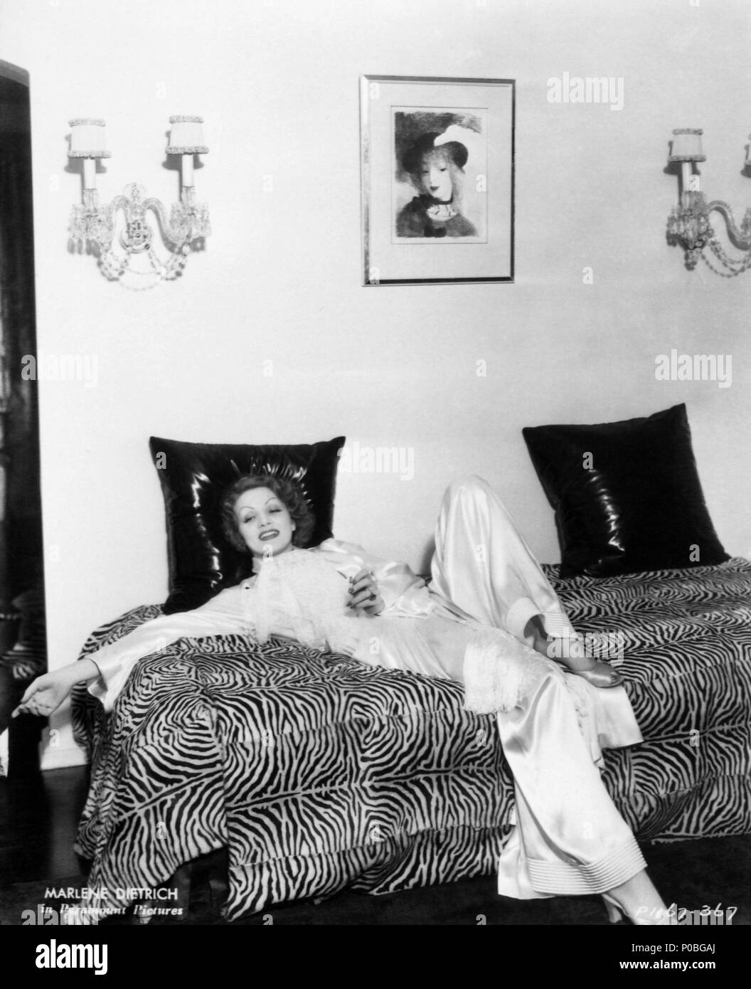 Stelle: Marlene Dietrich. Foto Stock
