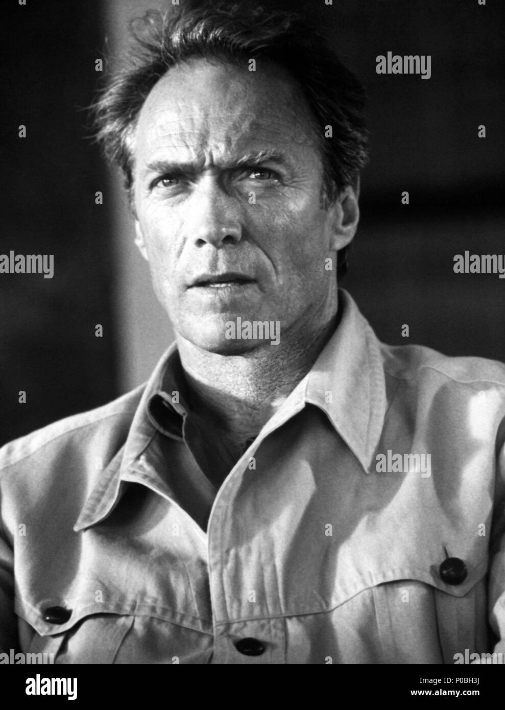 Pellicola originale titolo: BIANCO HUNTER, cuore nero. Titolo inglese: BIANCO HUNTER, cuore nero. Regista: Clint Eastwood. Anno: 1990. Stelle: Clint Eastwood. Credito: WARNER BROTHERS / Album Foto Stock