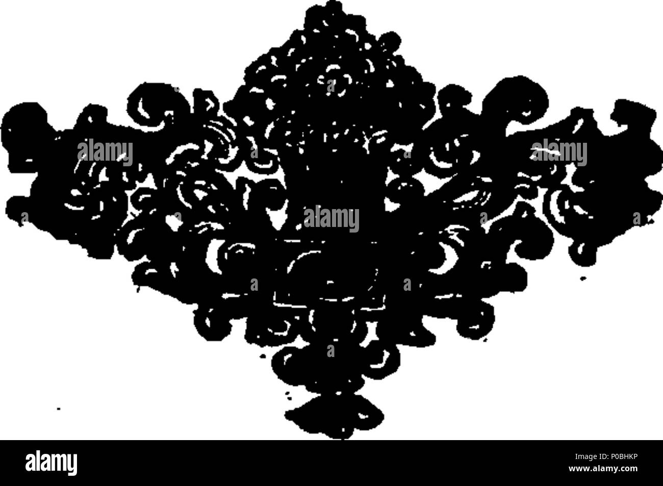 . Inglese: Fleuron dal libro: un argomento per l'autorità delle sacre Scritture e dal latino di Socino, dopo la Steinfurt copia. Per il quale è il prefisso'd, un breve resoconto della sua vita. 309 un argomento per l'autorità delle sacre Scritture e dal latino di Socino, dopo la copia di Steinfurt Fleuron T147228-18 Foto Stock