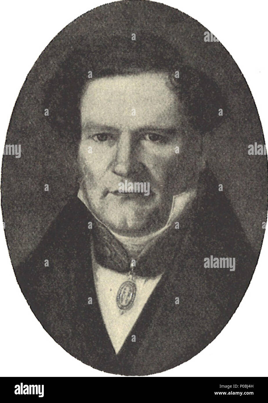 18 Bäckström, Johan ur Sparbanken mi Lund 1833-1933 Foto Stock