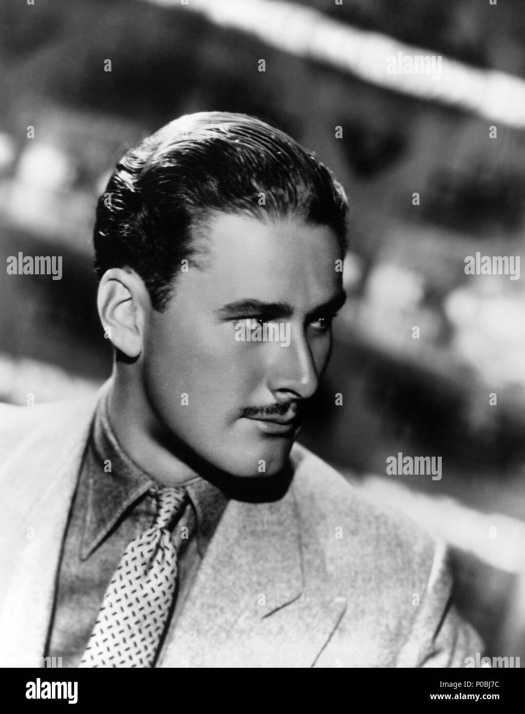 Stelle: Errol Flynn. Foto Stock