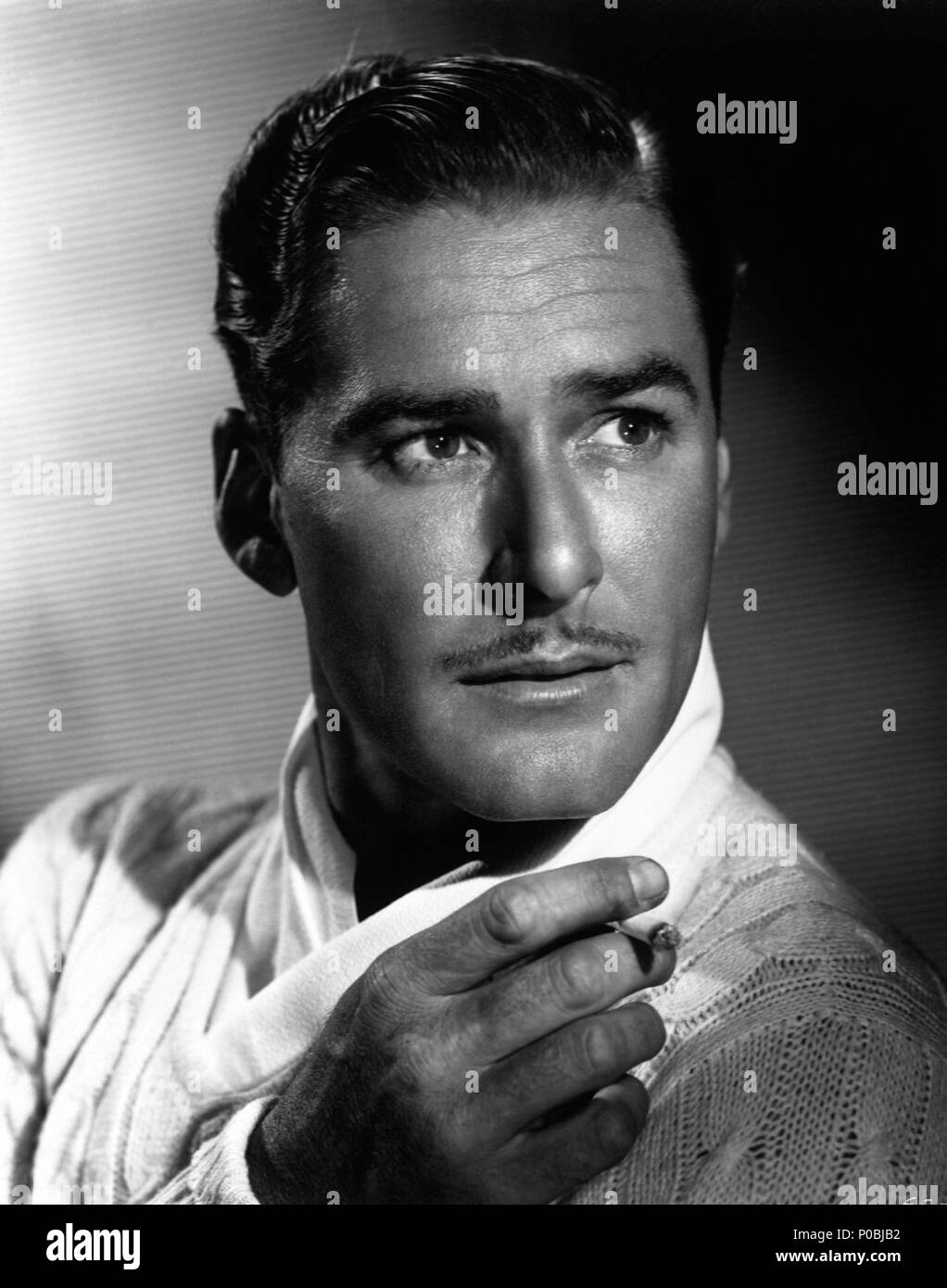 Stelle: Errol Flynn. Foto Stock
