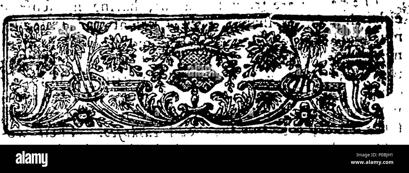 . Inglese: Fleuron dal libro: un autentico narrativa della perdita di Sua Maestà la nave di Litchfield, Cap. Barton, sulla costa dell'Africa; con qualche conto delle sofferenze del Capt. e la parte superstite dell'equipaggio, &c. in un diario tenuto da un tenente. 310 Un autentico narrativa della perdita di Sua Maestà la nave di Litchfield, Capt Fleuron T088049-4 Foto Stock