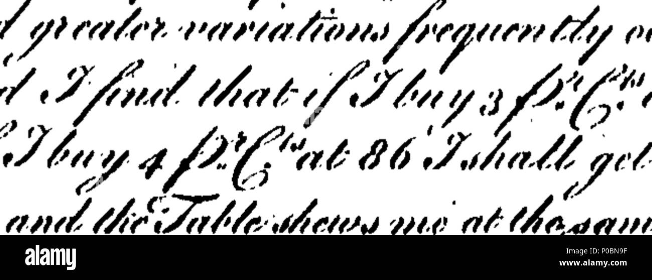 . Inglese: Fleuron dal libro: un epitome di stock & fondi pubblici; contenenti ogni cosa necessaria per essere conosciuto per conoscere perfettamente la natura di tali titoli, e il modo di fare business in esso. A cui è allegata una copiosa equazione tabella, presentante in corrispondenza di un punto di vista non solo il valore esatto le diverse popolazioni e fondi di orso, o dovrebbe recare, rispetto ad ogni altra, ma anche con il valore del terreno; e similmente i diversi prezzi, alla quale lo stesso interesse viene effettuata sia in su il denaro di cui l. Insieme con una appendice contenente il solo account mai publi Foto Stock