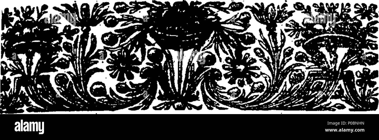 . Inglese: Fleuron dal libro: selezionare una raccolta di sermoni catholick, predicare'd prima che le Loro Maestà il Re James II. Maria Queen-Consort, Catherine Queen-Dowager, &c. ... Dal Reverendissimi Padri Ayray, Betham, Bix, Codrington, Ellis, Giffard, Godden, Levison, Scarisbrike. 187 una raccolta selezionata di catholick sermoni, predicare'd prima che le loro maestà il re Giacomo II Fleuron T144507-22 Foto Stock