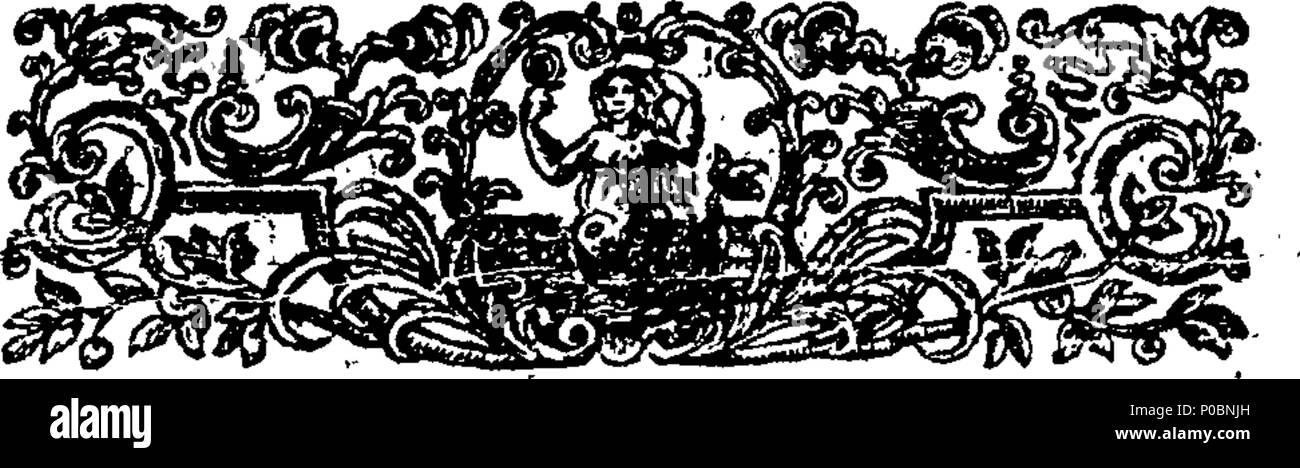 . Inglese: Fleuron dal libro: selezionare una raccolta di sermoni catholick, predicare'd prima che le Loro Maestà il Re James II. Maria Queen-Consort, Catherine Queen-Dowager, &c. ... Dal Reverendissimi Padri Ayray, Betham, Bix, Codrington, Ellis, Giffard, Godden, Levison, Scarisbrike. 187 una raccolta selezionata di catholick sermoni, predicare'd prima che le loro maestà il re Giacomo II Fleuron T144507-35 Foto Stock