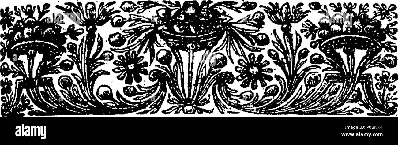 . Inglese: Fleuron dal libro: selezionare una raccolta di sermoni catholick, predicare'd prima che le Loro Maestà il Re James II. Maria Queen-Consort, Catherine Queen-Dowager, &c. ... Dal Reverendissimi Padri Ayray, Betham, Bix, Codrington, Ellis, Giffard, Godden, Levison, Scarisbrike. 187 una raccolta selezionata di catholick sermoni, predicare'd prima che le loro maestà il re Giacomo II Fleuron T144507-41 Foto Stock