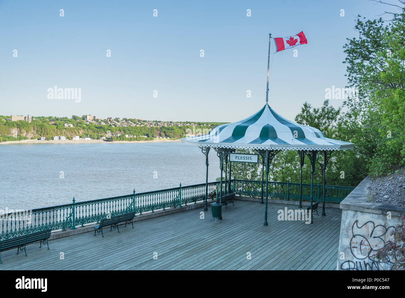 I Governatori passeggiata nella città di Québec Foto Stock