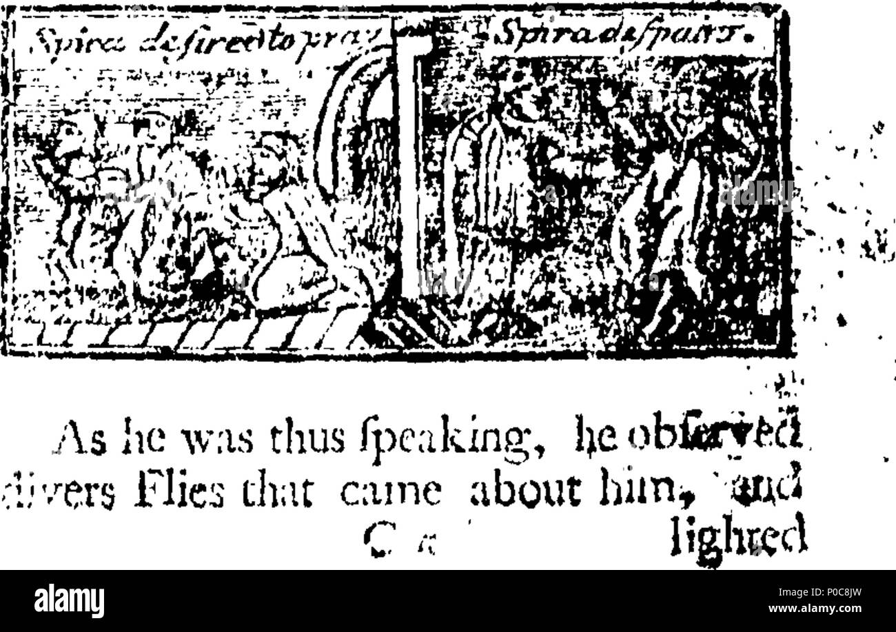 . Inglese: Fleuron dal libro: una relazione della temibile station wagon di Francesco Spira, dopo egli girare'd opostate dalla chiesa protestante a Popery. Anche la vita miserabile e dolenti della morte, del sig. Giovanni Bambino, che disperatamente appendere'd se stesso in Brick-Lane, in Spurle-Fields, Londra, 1664. e il sig. Geo. Edwards, fine di Stratford in Essex, che volontariamente sparato a morte, gen. 4, 1704. A cui si aggiunge, Re Giacomo il primo profetico della maledizione su qualsiasi della sua razza, che dovrebbero Apostatle alla Chiesa di Roma. Con diversi esempi di Dio i giudizi su altri apostati. Con Origene il lamento. Foto Stock . Inglese: Fleuron dal libro: una relazione della temibile station wagon di Francesco Spira, dopo egli girare'd opostate dalla chiesa protestante a Popery. Anche la vita miserabile e dolenti della morte, del sig. Giovanni Bambino, che disperatamente appendere'd se stesso in Brick-Lane, in Spurle-Fields, Londra, 1664. e il sig. Geo. Edwards, fine di Stratford in Essex, che volontariamente sparato a morte, gen. 4, 1704. A cui si aggiunge, Re Giacomo il primo profetico della maledizione su qualsiasi della sua razza, che dovrebbero Apostatle alla Chiesa di Roma. Con diversi esempi di Dio i giudizi su altri apostati. Con Origene il lamento. Foto Stock