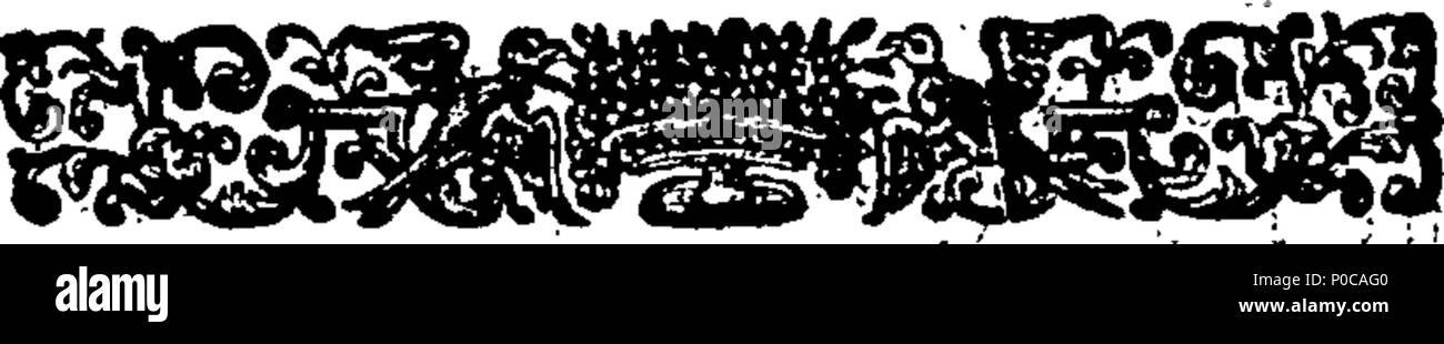 . Inglese: Fleuron dal libro: un sicuro, facile e rapido metodo di ottenimento di una qualsiasi quantità di acqua fresca in mare; da un Menstruum del tutto innocente e inoffensivo: altamente benefico e caldamente consigliato a tutte le persone Sea-Faring: Calcolato per alleviare i disagi e le miserie, di cui una scarsità di acqua fresca li riduce. Insieme con una appendice. Contenente un facile metodo di conservazione di acqua fresca interamente puro e dolce, e wholsome, durante i viaggi più lunghi e nei climi più caldi. Da Thomas Butler, M. D. 185 un sicuro Fleuron T018490-2 Foto Stock