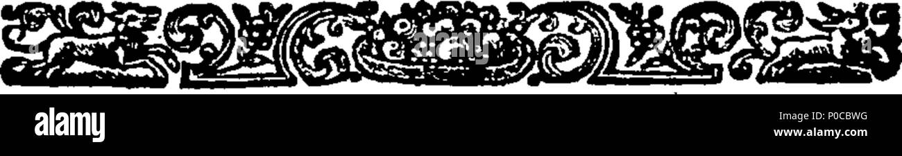 . Inglese: Fleuron dal libro: un saggio di salute e lunga vita. Da George Cheyne, M. D. F. R. S. 318 un saggio di salute e lunga vita. Da George Cheyne, M. D. F. R. S. Fleuron n002159-11 Foto Stock