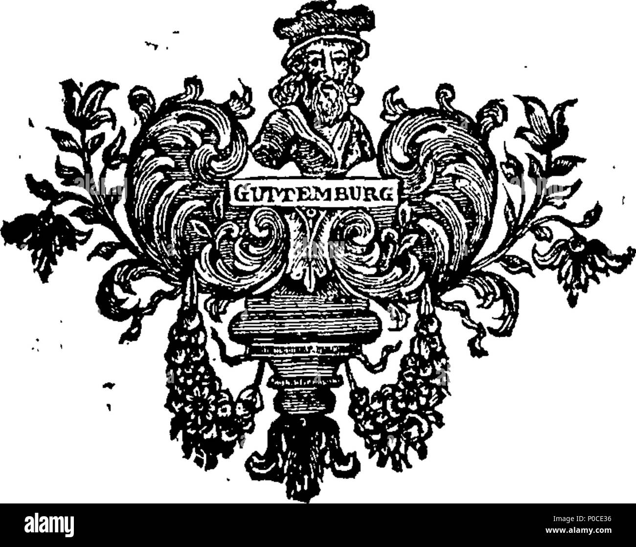 . Inglese: Fleuron dal libro: un sermone predicare'd nel punto in Rotherhithe, il 20 gennaio 1714/15. Essendo il giorno del ringraziamento publick, per Sua Maestà la pacifica e felice di adesione al Trono di questi regni. Da Thomas Masters. 193 un sermone predicare'd nel punto in Rotherhithe, il 20 gennaio 1714-15 Fleuron T100549-2 Foto Stock