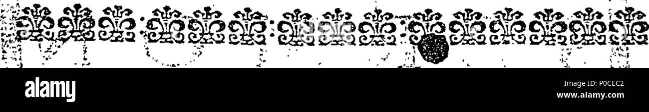 . Inglese: Fleuron dal libro: un sermone predicare'd prima i signori spirituale e temporale, in Parlamento, assemblato nel Abby-Church a Westminster, Gennaio 30th. 1695/6. Essendo il giorno del martirio di re Carlo I. da William, Signore vescovo di Saint Asaph. 193 un sermone predicare'd prima i signori spirituale e temporale, in Parlamento, assemblato nel Abby-Church a Westminster, Gennaio il trentesimo Fleuron T073556-2 Foto Stock