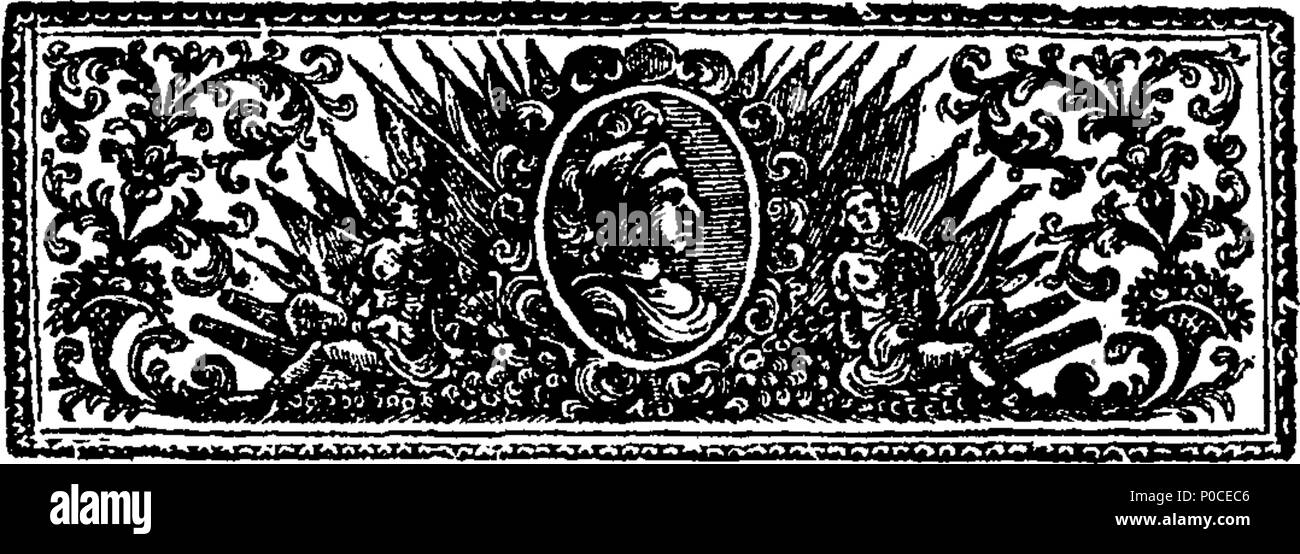 . Inglese: Fleuron dal libro: un sermone predicare'd prima i signori spirituale e temporale, in Abbey-Church a Westminster, il 5 di novembre, 1745. Essendo l anniversario della polvere Plot. Da Richard Signore Vescovo di San Davide. 193 un sermone predicare'd prima i signori spirituale e temporale, in Abbey-Church a Westminster, il 5 di novembre, 1745 Fleuron T003117-3 Foto Stock