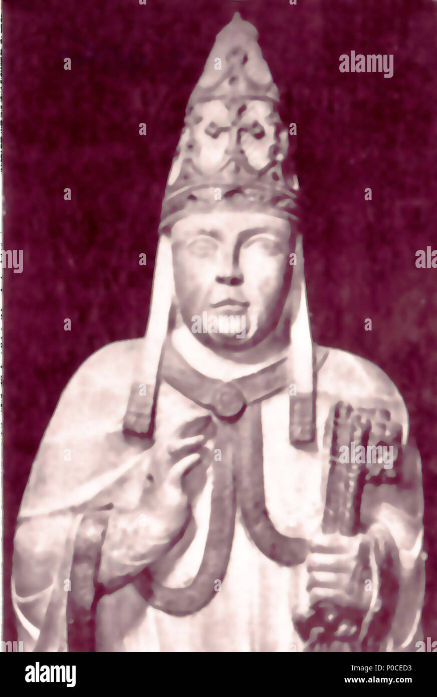 14 Benoît XII crypte de Saint-Pierre de Roma Foto Stock