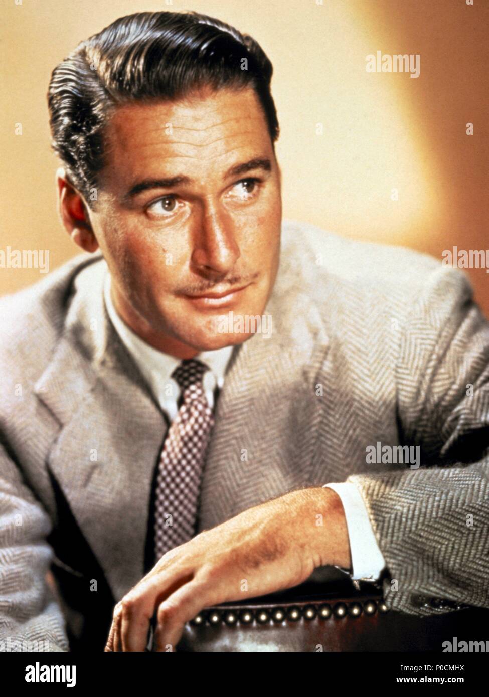 Stelle: Errol Flynn. Foto Stock