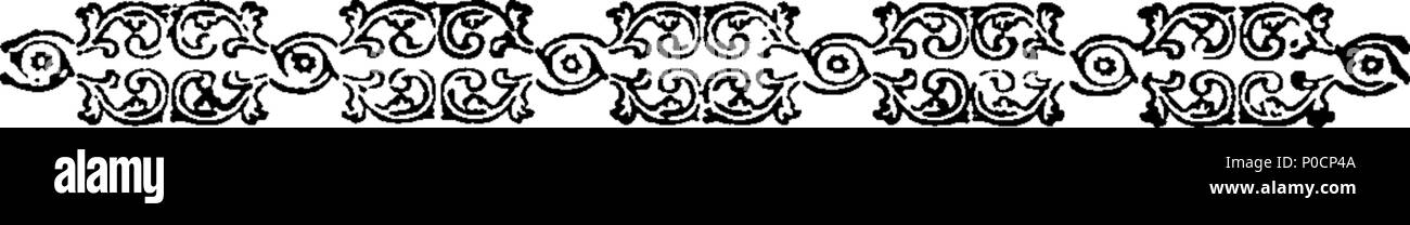 . Inglese: Fleuron dal libro: un'indagine sulla natura, ordine e governo delle api, quelle istruttivo e insetti utili. Con un nuovo, semplice ed efficace metodo per preservare la loro non solo nelle colonie, ma alveari comuni. Un segreto sconosciuto ai secoli passati, e ora pubblicato a beneficio dell'umanità. Scritto su di osservazione e di esperienza, dal reverendo Sig. Giovanni Thorley, di Castellammare di Stabia. 314 Un'indagine sulla natura, ordine e governo delle api, quelle istruttivo e insetti utili Fleuron n009214-13 Foto Stock