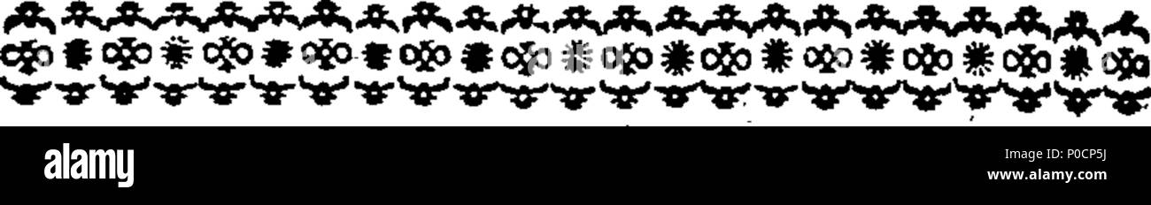 . Inglese: Fleuron dal libro: un'indagine sulla natura, ordine e governo delle api, quelle istruttiva ed utile insetti. Con un nuovo, semplice ed efficace metodo per preservare la loro non solo nelle colonie, ma alveari comuni. Un segreto sconosciuto ai secoli passati, e ora pubblicato a beneficio dell'umanità. Scritto su di osservazione e di esperienza, dal reverendo Sig. Giovanni Thorley, di Castellammare di Stabia. 314 Un'indagine sulla natura, ordine e governo delle api, quelle istruttivo e insetti utili Fleuron T032760-12 Foto Stock