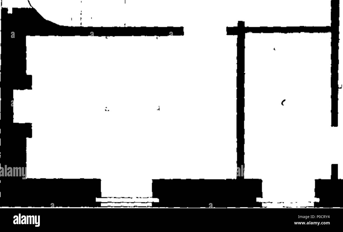 . Inglese: Fleuron dal libro: una serie di disegni originali per il paese di sedi o ville; contenente i piani e le elevazioni, sezioni dei principali appartamenti, soffitti, camino-pezzi, i capitelli delle colonne, ornamenti per fregi e altre decorazioni per interni in stile antico. In Comprized LVII. Piastre, con descrizioni. Progettato e inciso, in Aquatina. da George Richardson, architetto. 190 una serie di disegni originali per il paese di sedi o ville; contenente i piani e le elevazioni Fleuron T090833-35 Foto Stock