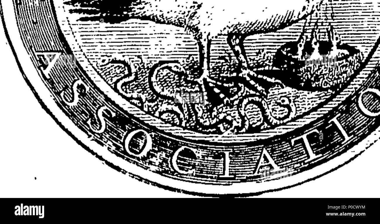 . Inglese: Fleuron dal libro: un breve conto dell'Associazione per un periodico Tontine, per il beneficio dei bambini e persone di tutte le età. 200 una breve considerazione dell'Associazione per un periodico Tontine, per il beneficio dei bambini e persone di tutte le età Fleuron T176449-1 Foto Stock