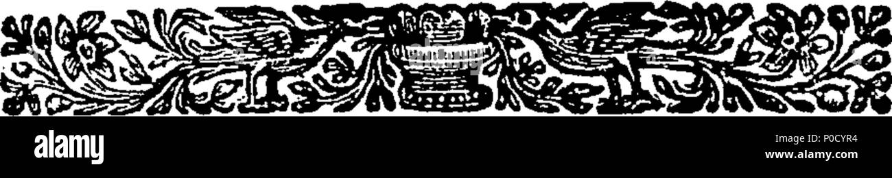 . Inglese: Fleuron dal libro: una breve spiegazione della differenza tra il vecchio e il nuovo stile e la ragione di essa; illustrata da esempi familiari. In una lettera a una persona di scrupolosa coscienza, circa il tempo di tenere il Natale, secondo il nuovo stile. A cui si aggiunge un dialogo tra un sacerdote e il suo parishioner; in cui le ragioni addotte per il ritardo di alterazione di stile da un atto del Parlamento. Da William Parker, D. D. Cappellano ordinario a Sua Maestà, e F. R. S. 203 una breve spiegazione della differenza tra il vecchio e il nuovo stile e il motivo di esso; Foto Stock