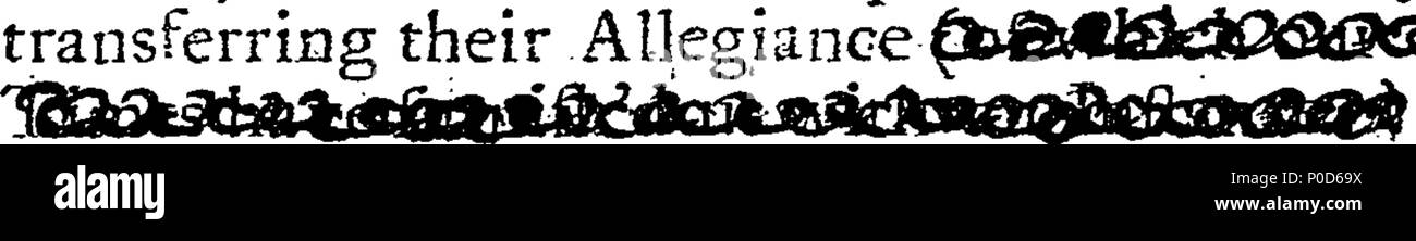 . Inglese: Fleuron dal libro: un sermone predicare'd prima l'onorevole il Lord-Mayor, assessori e cittadini di Londra, presso la Chiesa Cattedrale di San Paolo, lunedì 30 gennaio 1709/10. Essendo l'Anniversario veloce per il martirio del Re Carlo il primo. Da Andrew Snape, D. D. Cappellano di Sua Grazia il Duca di Somerset e Rettore della Basilica di Santa Maria in Colle. 194 un sermone predicare'd prima l'onorevole il Lord-Mayor, assessori e cittadini di Londra, presso la Chiesa Cattedrale di St Fleuron N023582-2 Foto Stock