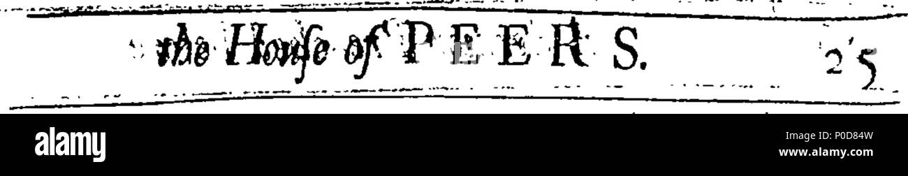 . Inglese: Fleuron dal libro: un sermone predicato prima i signori spirituale e temporale in Parlamento, assemblato nel Abbey-Church a Westminster, sul veloce-giorno, aprile Quarta, 1701. Dalla destra del Reverendo Padre in Dio, Signore Giovanni Vescovo di Litchfield & Coventry. 197 un sermone predicato prima i signori spirituale e temporale in Parlamento Fleuron assemblato T047777-4 Foto Stock