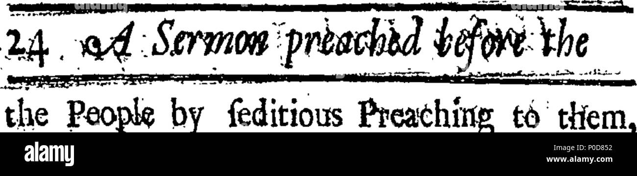 . Inglese: Fleuron dal libro: un sermone predicato prima i signori spirituale e temporale, in Abbey-Church a Westminster, alla XXX di gennaio, M.DCC.XIX. Dalla destra del Reverendo Padre in Dio, Bianco Signore Vescovo di Peterborough. 197 un sermone predicato prima i signori spirituale e temporale, in Abbey-Church a Westminster, alla XXX di gennaio, M Fleuron T047779-2 Foto Stock