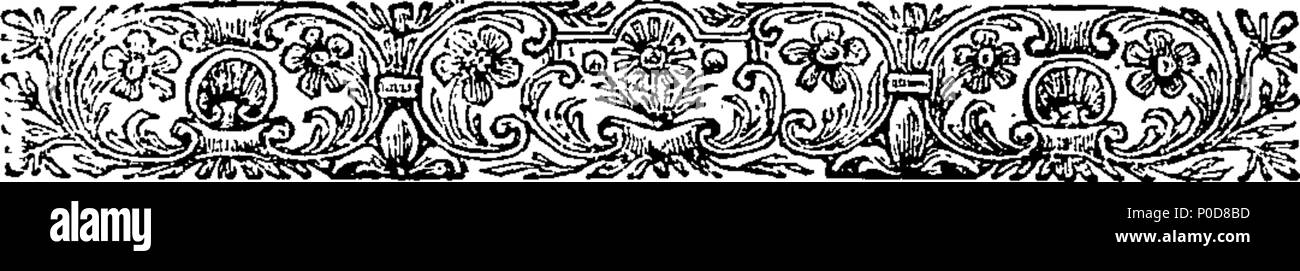 . Inglese: Fleuron dal libro: un sermone predicato nella chiesa cattedrale di San Paolo, martedì scorso gennaio 25th, 1725. Alla riunione di anniversario dei signori educati a San Paolo la scuola. Da Alured Clarke M. A. Prebendary di Winchester e cappellano in un ordinario di Sua Maestà. 198 un sermone predicato nella chiesa cattedrale di St Fleuron T155299-1 Foto Stock