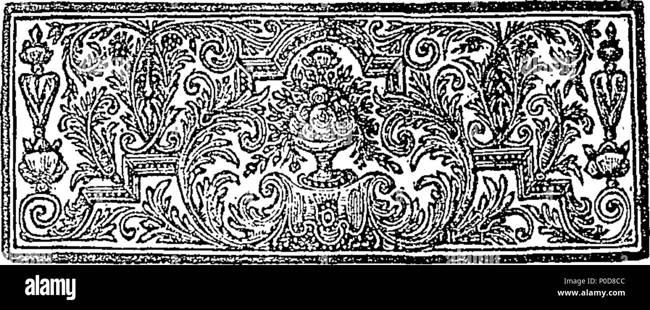 . Inglese: Fleuron dal libro: un sermone predicato nella cattedrale-chiesa di San Paolo, lunedì gennaio 25th, 1724 all'anniversario-incontro dei signori educati a San Paolo la scuola. Da Arthur Ashley Sykes, Rettore di Rayleigh Essex. Pubblicato su richiesta degli steward. 198 un sermone predicato nella cattedrale chiesa di St Fleuron T047874-3 Foto Stock