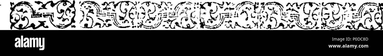 . Inglese: Fleuron dal libro: un provino di diversi tipi di stampa tipi di appartenenti all'Università di Oxford in The Clarendon Printing-House. 209 un provino di diversi tipi di stampa tipi di appartenenti all'Università di Oxford in The Clarendon Printing-House Fleuron T049594-13 Foto Stock