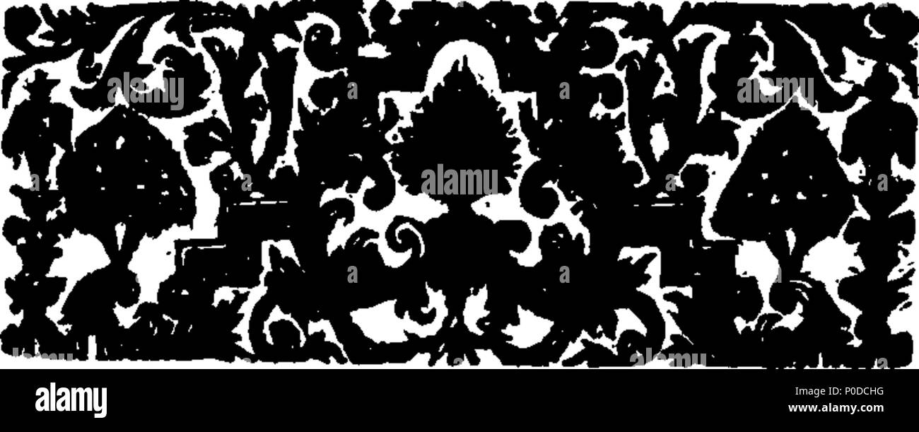 . Inglese: Fleuron dal libro: uno stadio-viaggio in pulmann per Exeter. Descrivere gli umori sulla strada, con i personaggi e le avventure dell'azienda. In otto lettere ad un amico. Dalla Sig.ra Manley. A cui si aggiunge la forza dell'amore: o il nun's denuncia. Dall'On. Il colonnello Pack. 209 Una fase-viaggio in pulmann per Exeter Fleuron T065371-11 Foto Stock