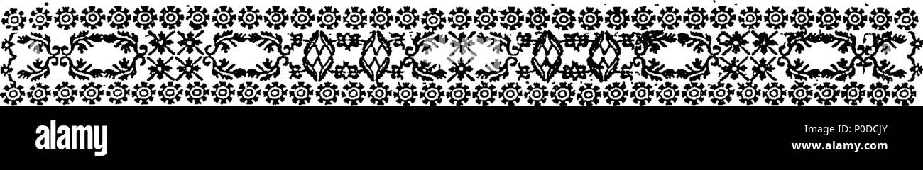 . Inglese: Fleuron dal libro: un membro del caso e un racconto dei fatti relativi alla fine Commotions e aumento dei tessitori, nella contea di Glocester; per quanto riguarda una petizione ora presentato per l'on. House of Commons dal corpo di clothiers, e altri interessati nell'abbigliamento manufactury di Stroud-Water, e parti adiacenti. 210 un membro del caso Fleuron T181337-5 Foto Stock