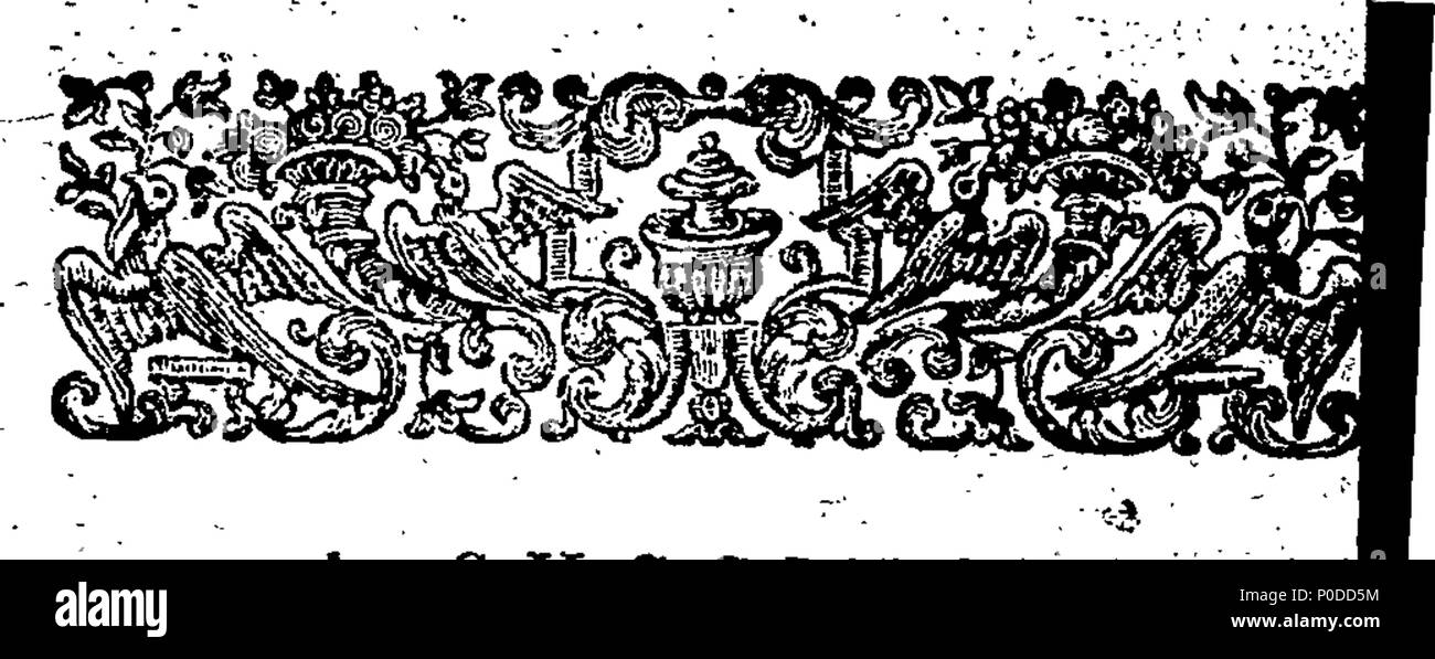 . Inglese: Fleuron dal libro: una descrizione succinta di quella elaborata e inimitabile pila di arte, chiamato, il microcosmo. Con un breve resoconto di sistema solare, intervallati con sentimenti poetici, sui pianeti. Estratto da la maggior parte approvato gli autori su questo tema. 211 una succinta descrizione di quella elaborata e inimitabile pila di arte, chiamato, il microcosmo Fleuron T177976-4 Foto Stock