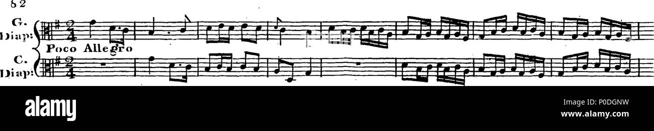 . Inglese: Fleuron dal libro: un terzo insieme di selezionare brani per organo eseguite presso la chiesa di San Giorgio Hanover-Square. Dedicato a destra Honble. Signore Visconte Fitzwilliam, dalla sua signoria più servo obbediente John Keeble. Questi Pleecs alsho' composto di organo sono ugualmente di migliorare e divertente sulla Harphehord. 220 un terzo insieme di selezionare brani per organo eseguite presso la chiesa di St Fleuron T180280-33 Foto Stock