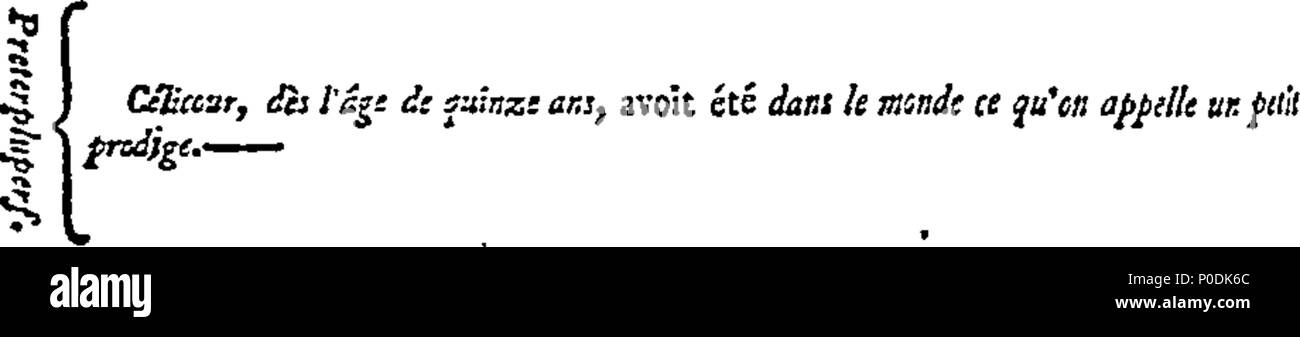 . Inglese: Fleuron dal libro: un sistema di accidence francese e la sintassi, inteso come illustrazione, correzione e miglioramento dei principi stabiliti dalla Chambaud, su tali soggetti, nella sua grammatica. Dal Rev. Il sig. detentore, Barbadoes. 217 Un sistema francese di accidence e sintassi Fleuron N023193-4 Foto Stock