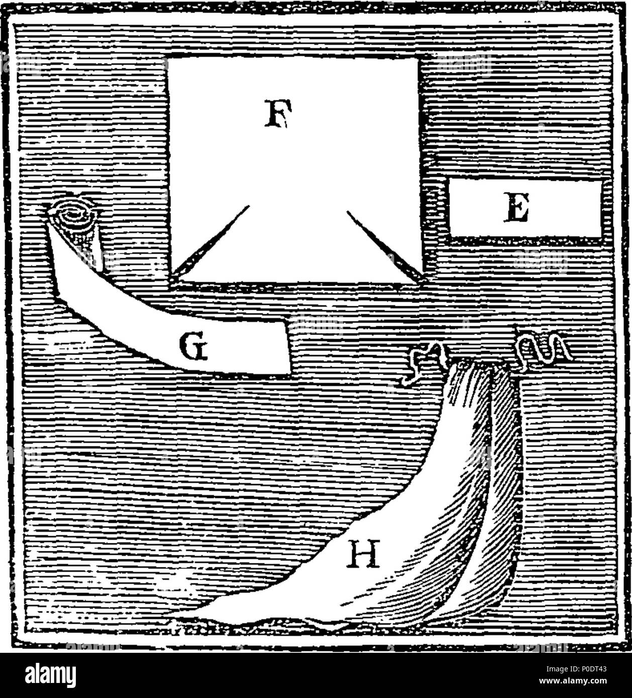 . Inglese: Fleuron dal libro: un trattato delle malattie delle ossa; contenente un esatto e compleat conto della natura, segni, le cause e le cure di esso in tutti i loro vari tipi. Con molte nuove e curiose le osservazioni riguardanti il venereo e altri Tempere; con il più recente e migliore metodo di pratica in ciascun caso. Come anche le figure che rappresentano le varie medicazioni, le macchine e gli strumenti qui descritti. Traduzione dal francese di John-Lewis Petit, della Reale Accademia delle Scienze, giurato il chirurgo di Parigi e Master in ritardo della sua azienda. 230 Un trattato di Foto Stock