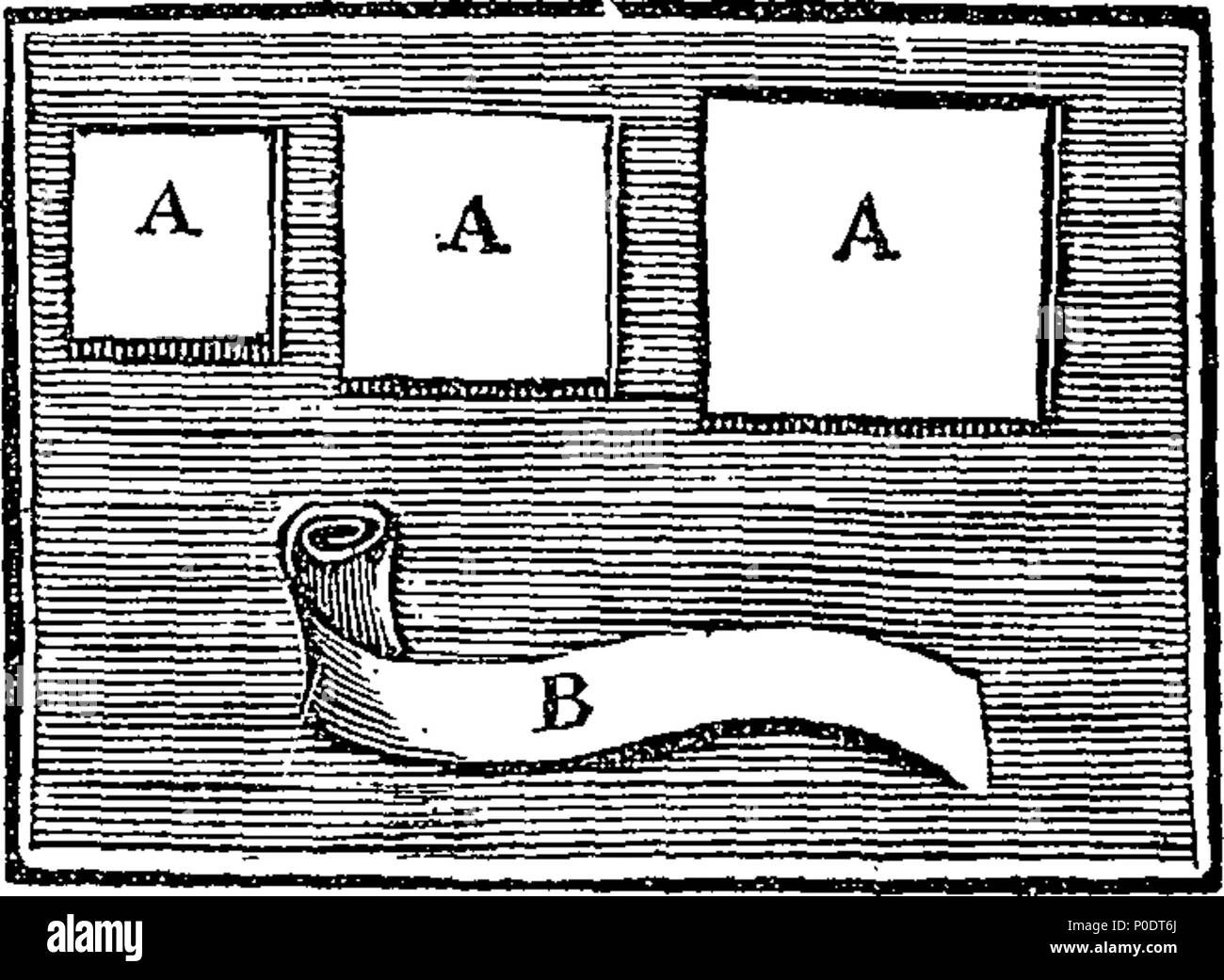 . Inglese: Fleuron dal libro: un trattato delle malattie delle ossa; contenente un esatto e compleat conto della natura, segni, le cause e le cure di esso in tutti i loro vari tipi. Con molte nuove e curiose le osservazioni riguardanti il venereo e altri Tempere; con il più recente e migliore metodo di pratica in ciascun caso. Come anche le figure che rappresentano le varie medicazioni, le macchine e gli strumenti qui descritti. Traduzione dal francese di John-Lewis Petit, della Reale Accademia delle Scienze, giurato il chirurgo di Parigi e Master in ritardo della sua azienda. 231 Un trattato di Foto Stock